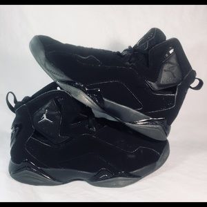 Nike Air Jordan true flight black basketball shoes